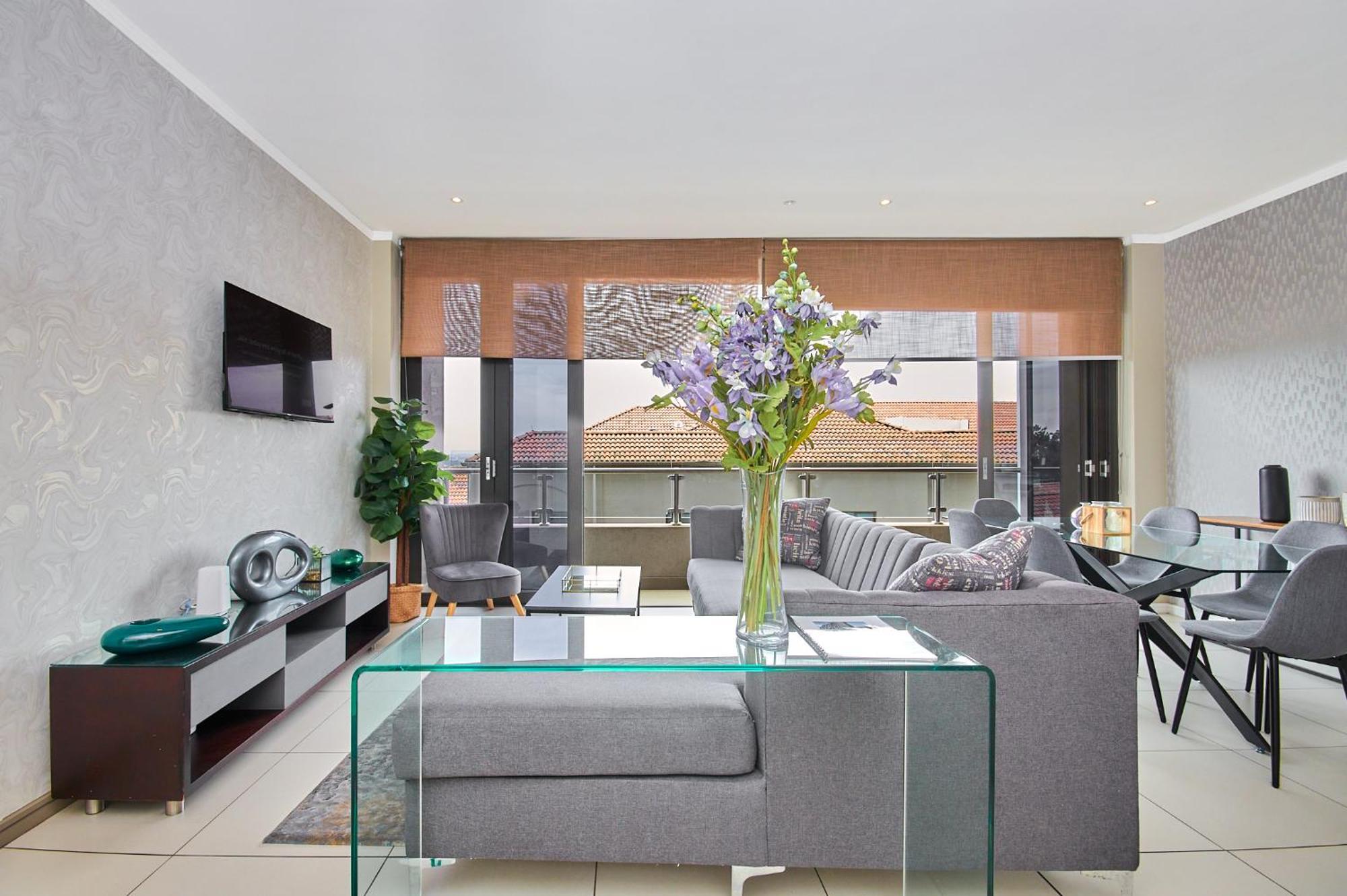 Modern Luxury Furnished Apartments In Sandton Joanesburgo Exterior foto